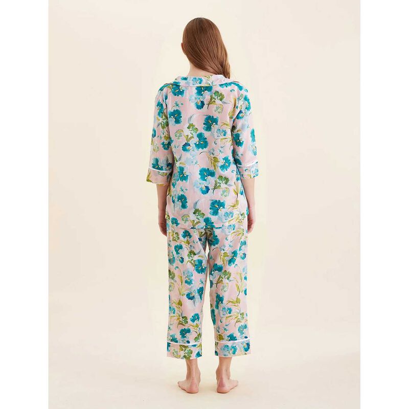 Papinelle Audrey Floral Crop Pj Set image number 1